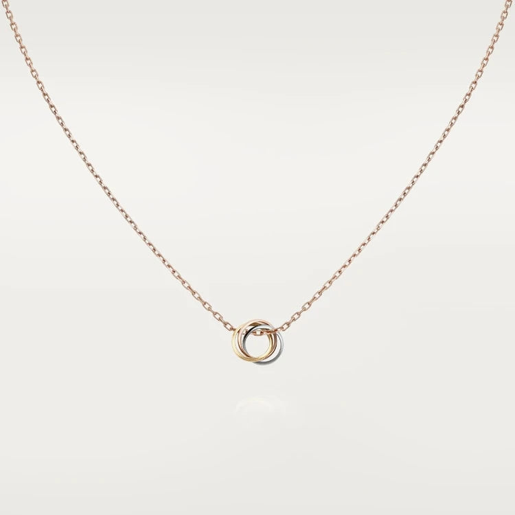 Cartier Trinity Necklace – White Gold / Yellow Gold / Rose Gold