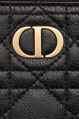 Dior Large Caro Daily Pouch - Black