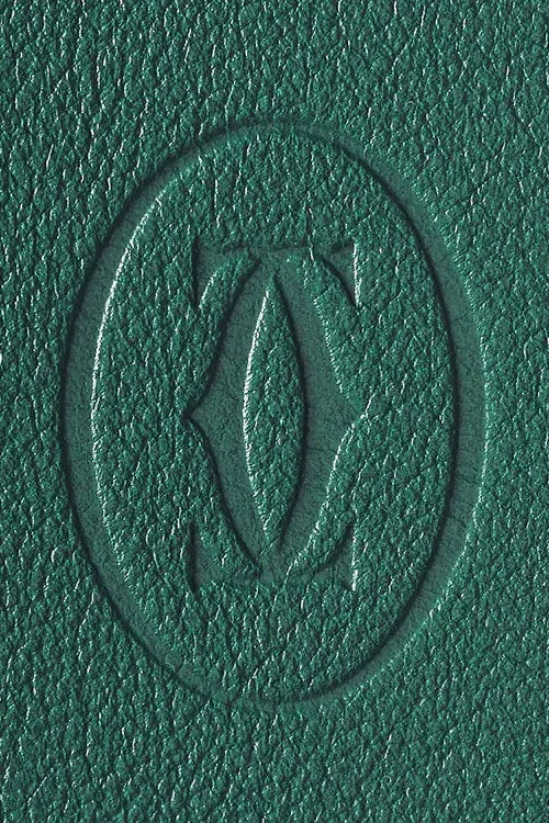 Must de Cartier Card Holder – Peacock Green Calfskin