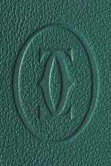 Must de Cartier Card Holder – Peacock Green Calfskin