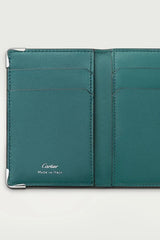 Must de Cartier Four-Credit Card Holder – Smooth Green