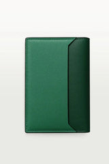 Must de Cartier Four-Credit Card Holder â€“ XL Logo Smooth Green & Dark Green Calfskin,