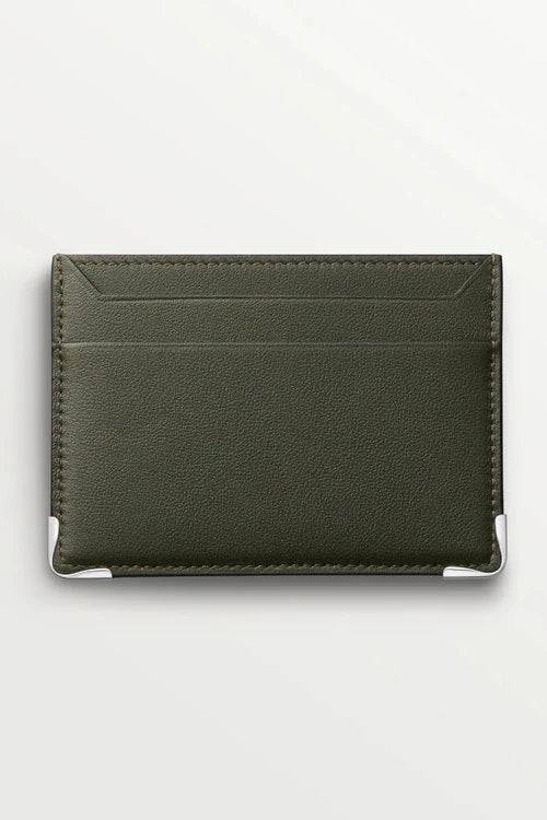 Must De Cartier Double Card Holder -  Khaki