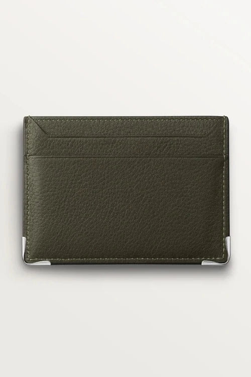 Must De Cartier Double Card Holder 4 Pockets â€“ Khaki