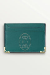 Must De Cartier Small Card Holder - 4 Pockets - Green