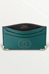 Must De Cartier Small Card Holder - 4 Pockets - Green