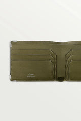 Must De Cartier Six-Credit Card Wallet – XL Logo Khaki & Light Khaki