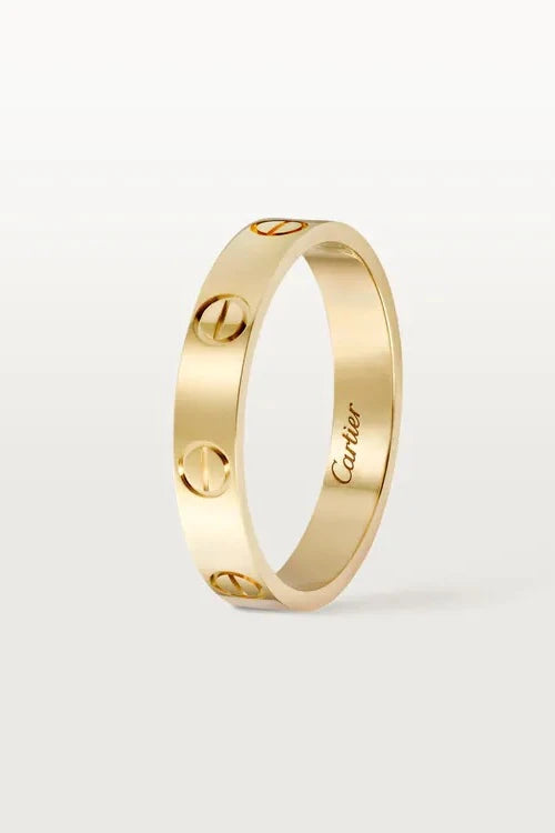 Cartier Love Wedding Band â€“ 18K Yellow Gold