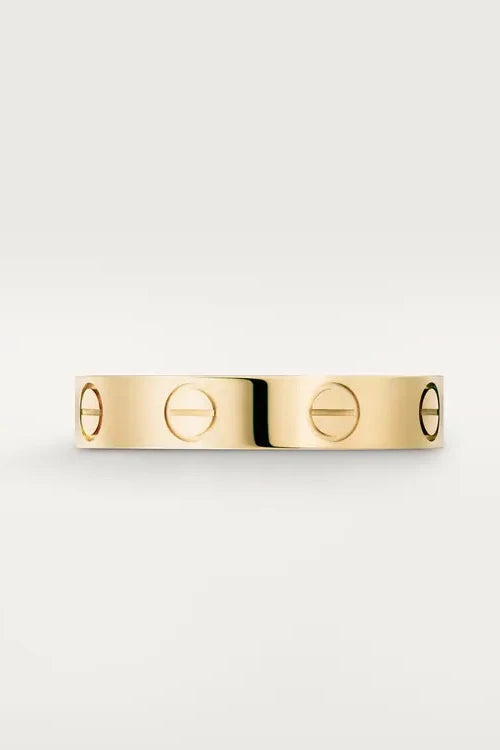 Cartier Love Wedding Band â€“ 18K Yellow Gold