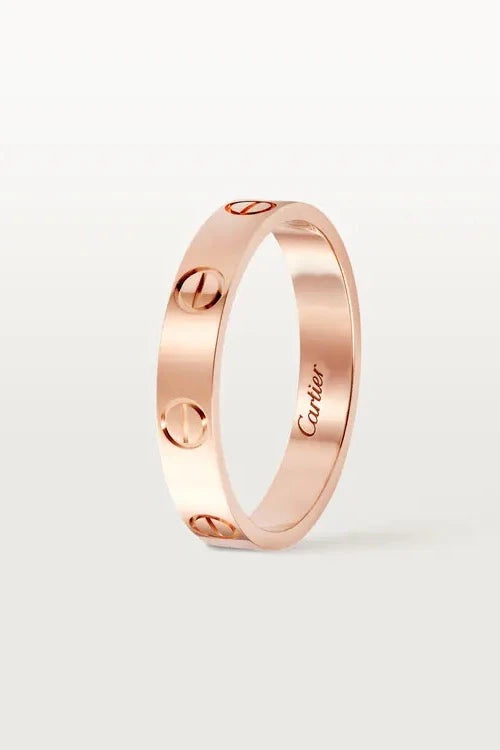 Cartier Love Wedding Band – Rose Gold, Diamond-Set