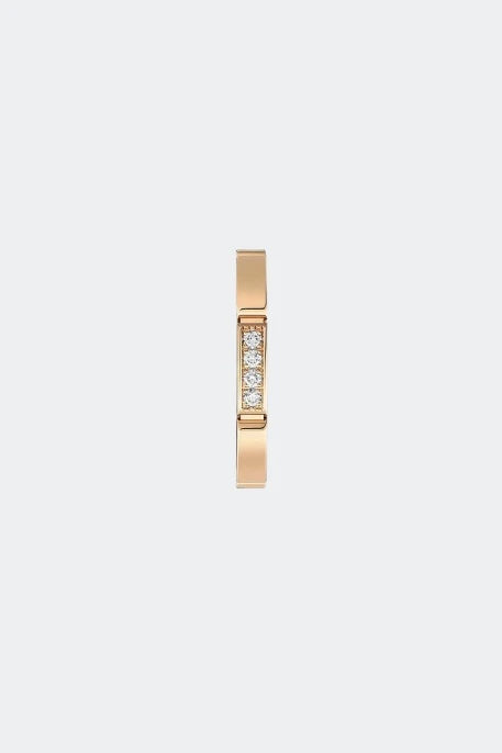 Cartier Maillon PanthÃ¨re Wedding Band Ring â€“ Rose Gold, Diamond