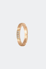 Cartier Maillon Panthère Wedding Band Ring – Rose Gold, Diamond