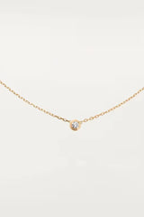 Cartier d'Amour Necklace, Small Model – 18K Yellow Gold & Diamond