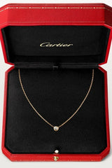 Cartier d'Amour Necklace, Small Model – 18K Yellow Gold & Diamond