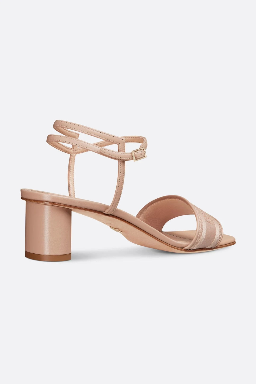 Dior Dway Heeled Sandal – Nude