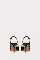 Valentino Garavani VLOGO Signature Patent Leather Slingback Pump