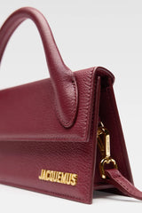 Jacquemus The Long Chiquito – Dark Burgundy