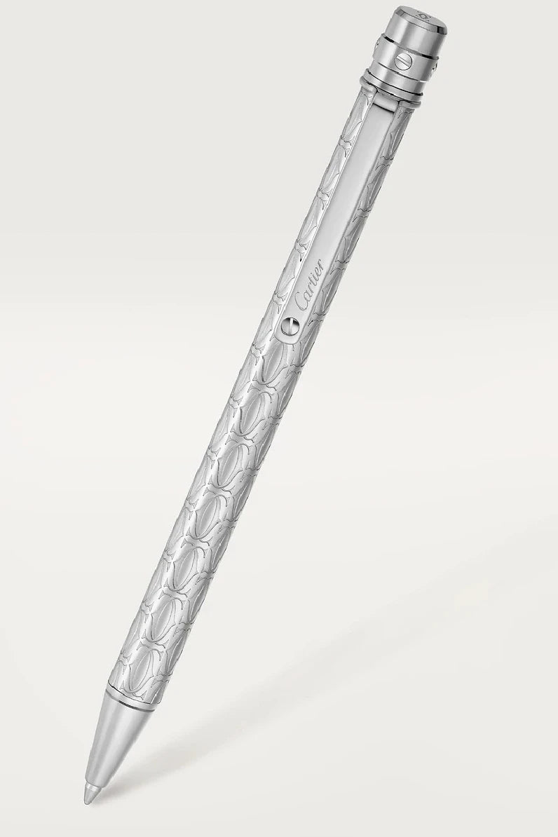 Santos de Cartier Ballpoint Pen – Silver