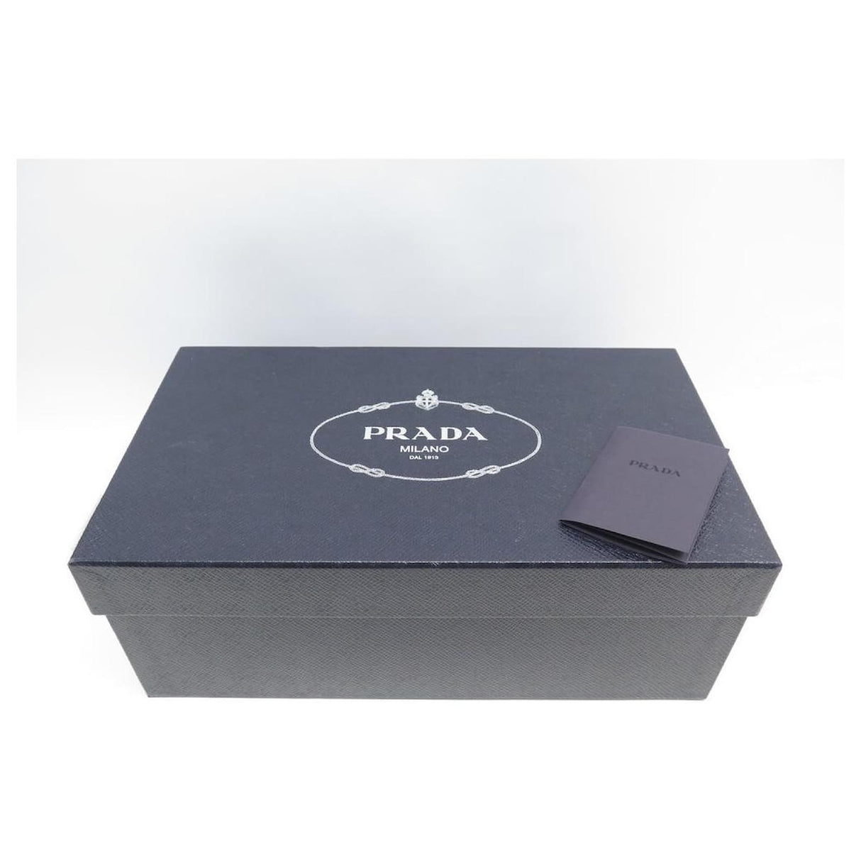 NEW PRADA LOGO AND BOW BALLERINA SHOES 36 BLACK LEATHER SHOES