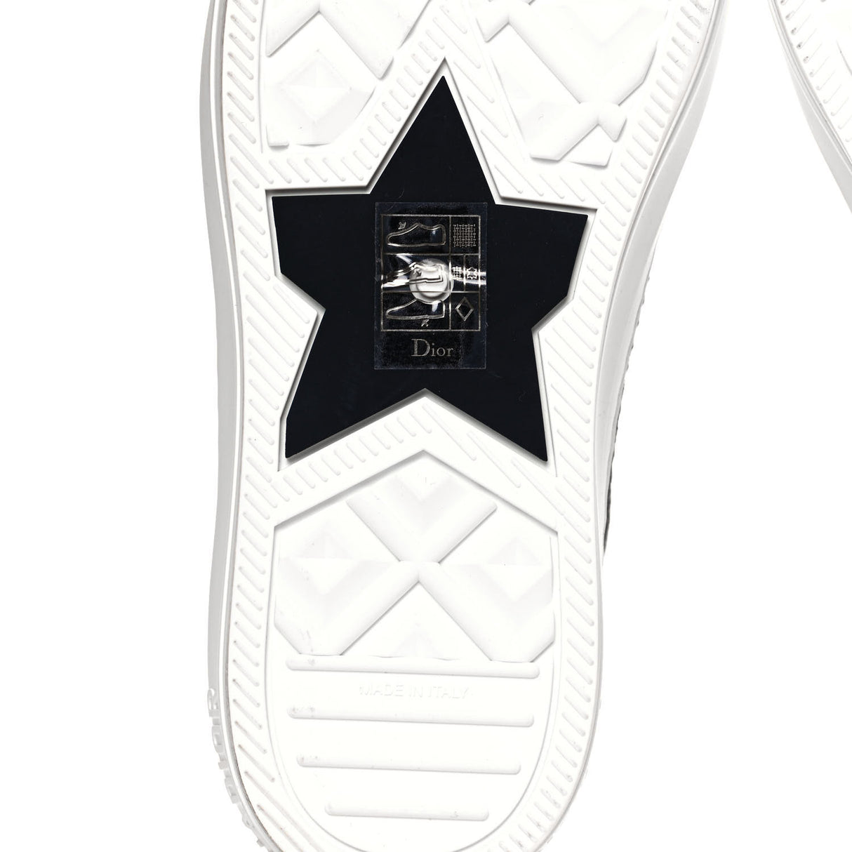 CHRISTIAN DIOR Resille Embroidered Walk'N'Dior Low Top Sneakers