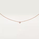 Cartier d'Amour Necklace XS – 18K Rose Gold & Diamond