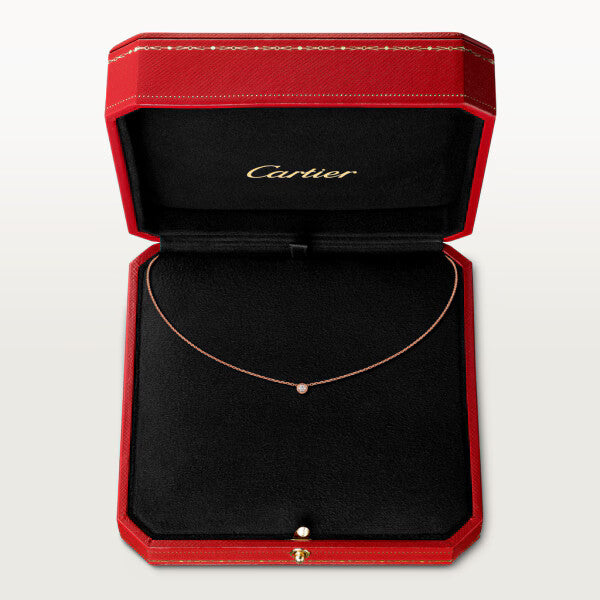 Cartier d'Amour Necklace XS â€“ 18K Rose Gold & Diamond