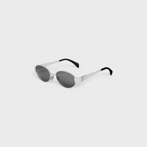 Celine Triomphe Metal 01 Sunglasses – Smoke Lenses & Metal Frame