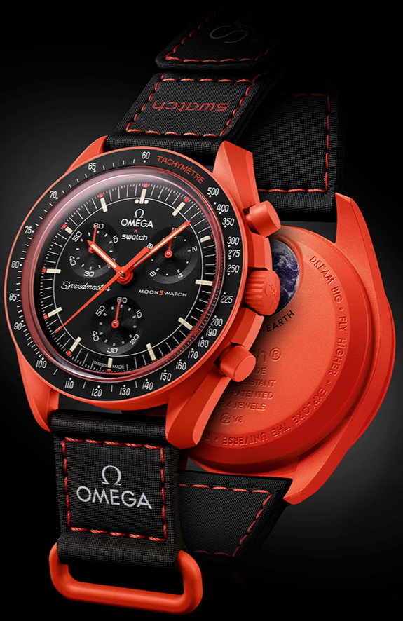 OMEGA X Swatch MoonSwatch – MISSION ON EARTH - LAVA