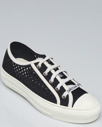 CHRISTIAN DIOR Resille Embroidered Walk'N'Dior Low Top Sneakers