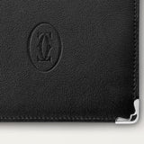 Must De Cartier 6-Credit Card Compact Wallet – Black