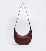 DKNY BLEEKER Logo Detail Shoulder Bag - Burgundy