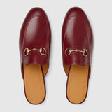 Gucci Princetown Slipper – Rosso Ancora Leather