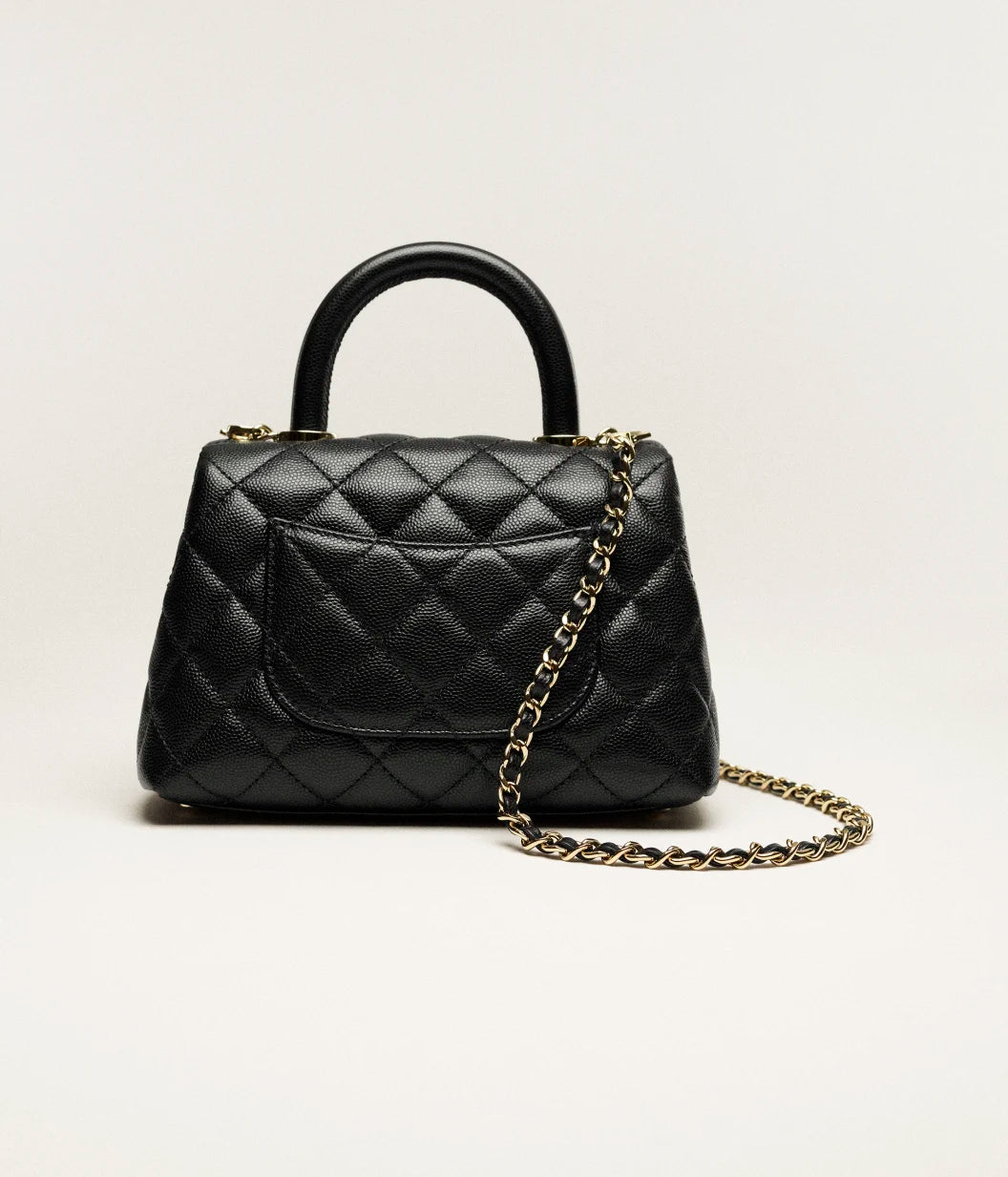 Chanel Coco Mini Flap Bag with Top Handle