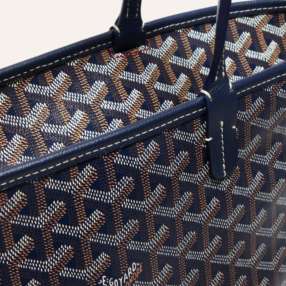 Goyard Artois PM Bag Navy Blue