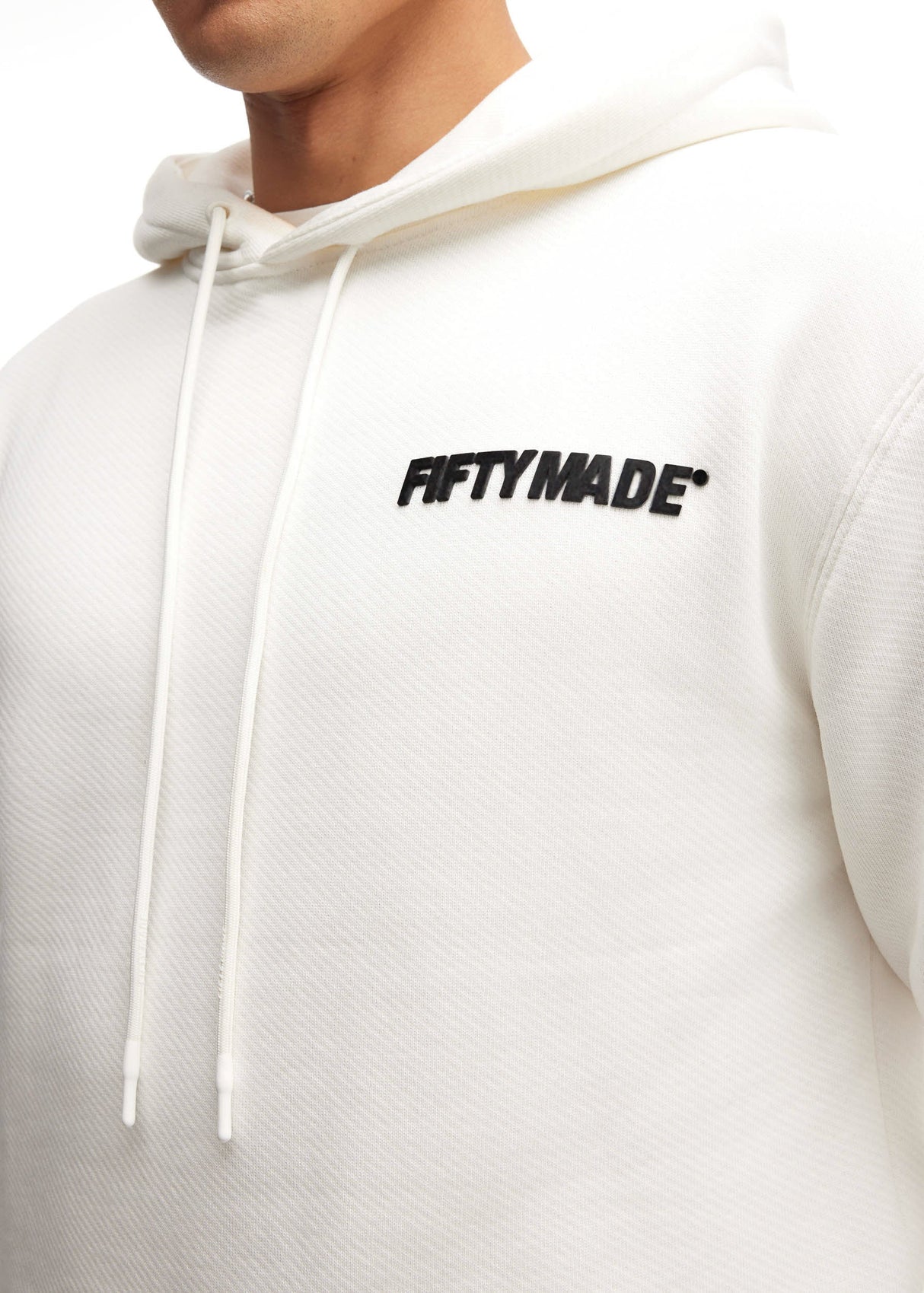 Regular Fit Hoodie Off-white Unisex