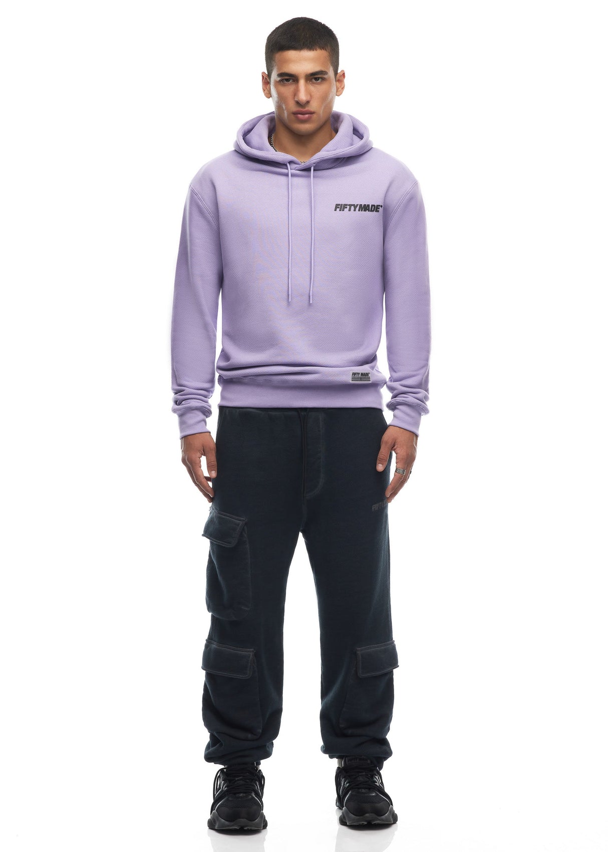 Regular Fit Hoodie Lilac Unisex