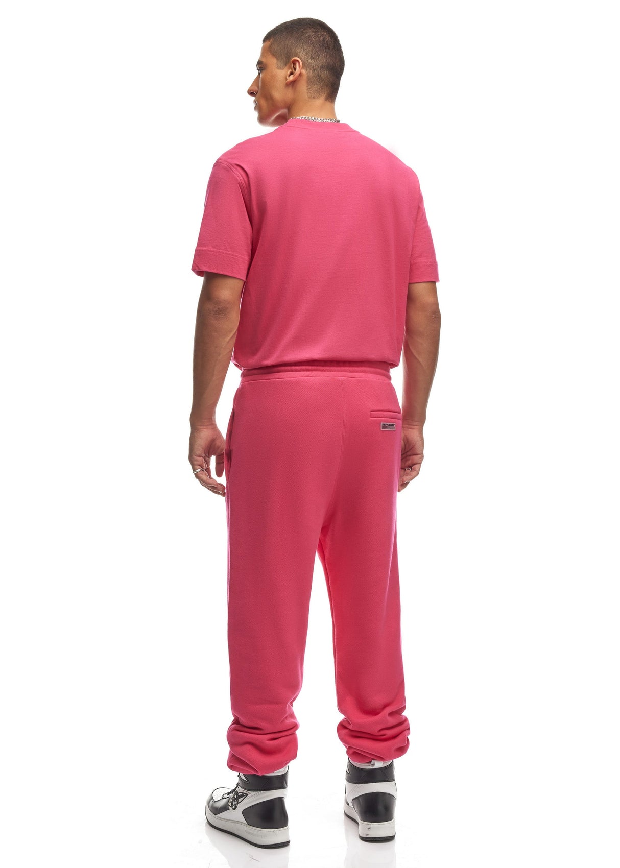 Regular Fit Joggers Fuchsia