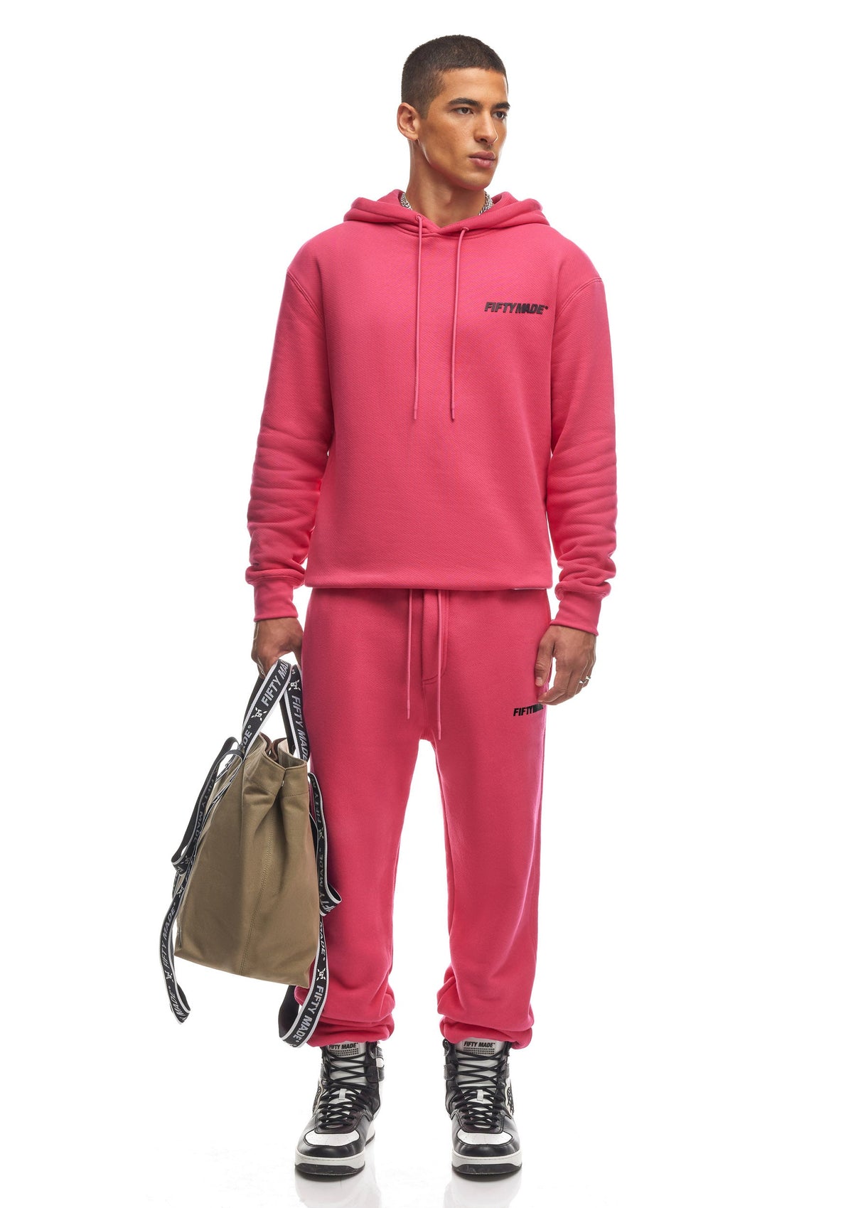 Regular Fit Joggers Fuchsia