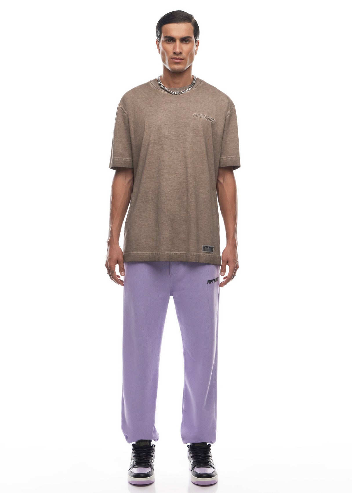 Regular Fit Joggers Lilac