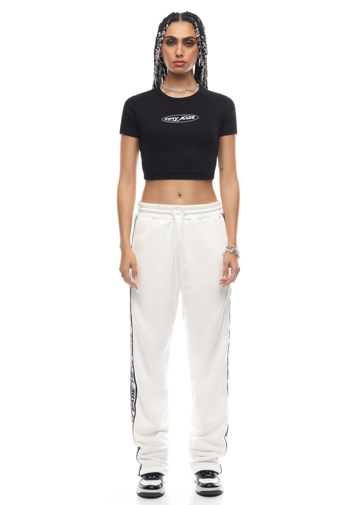 Band Joggers Off-white