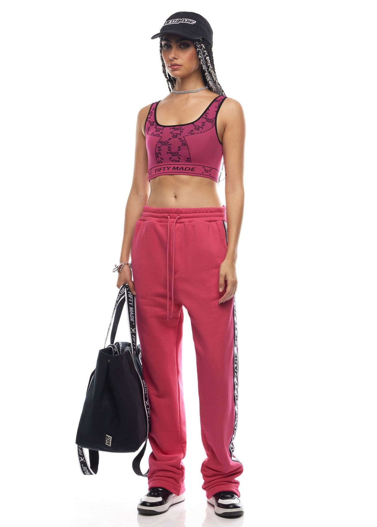 Band Joggers Fuchsia