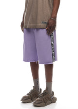 Logo Tape Shorts Lilac