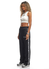 Band Track Pants Black