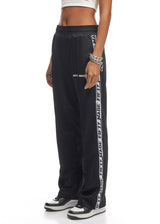 Band Track Pants Black