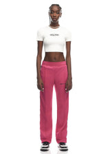 Band Track Pants Fuchsia