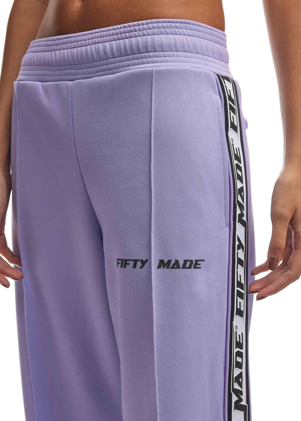 Band Track Pants Lilac