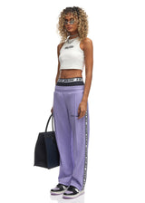 Band Track Pants Lilac