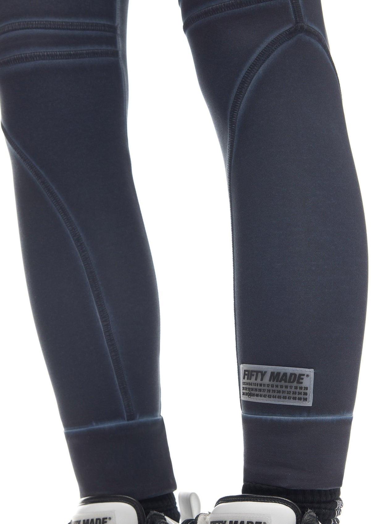 Vintage Lycra Leggings Navy Blue