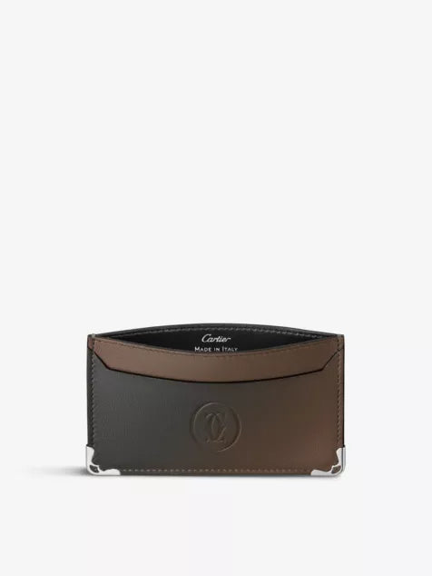 Must de Cartier Leather Simple Card Holder