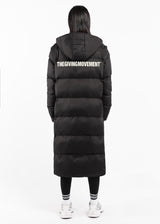 2-in-1 Long PUFFA Gilet & Jacket Anthrocete Grey Unisex